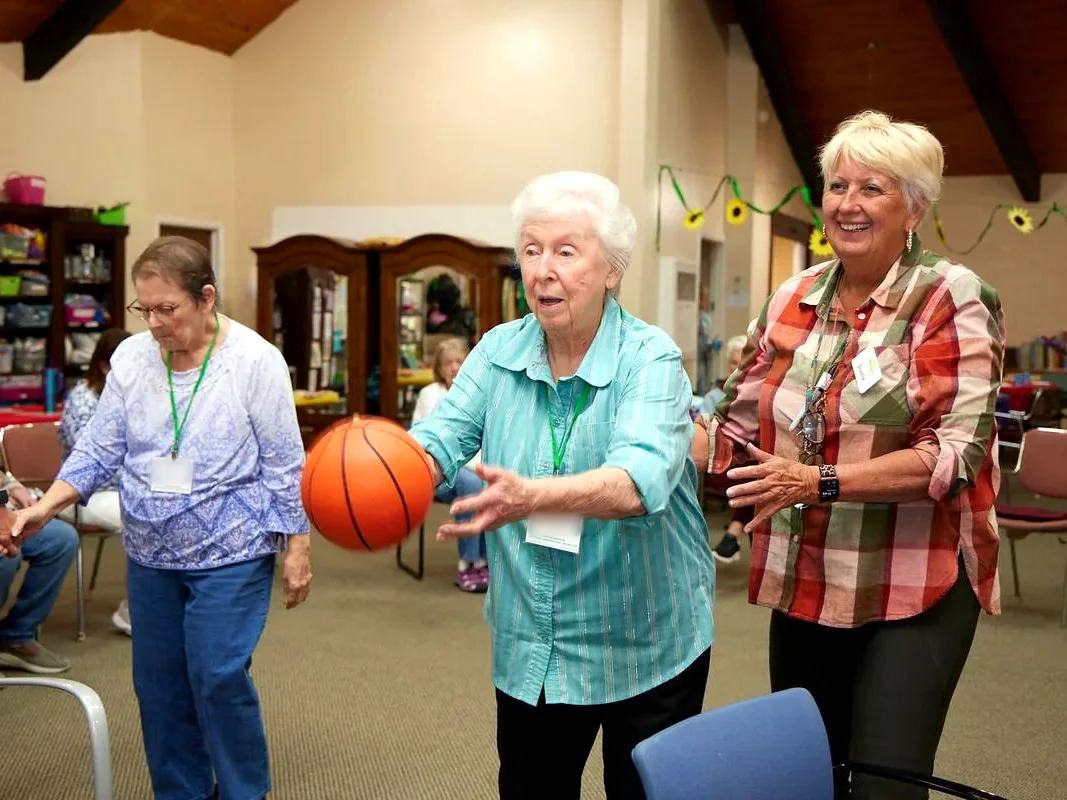 Mid-Morning at Aspen Senior Day Center — Move, Think, and Engage